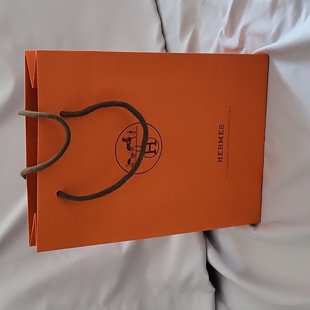 Hermes gift bag